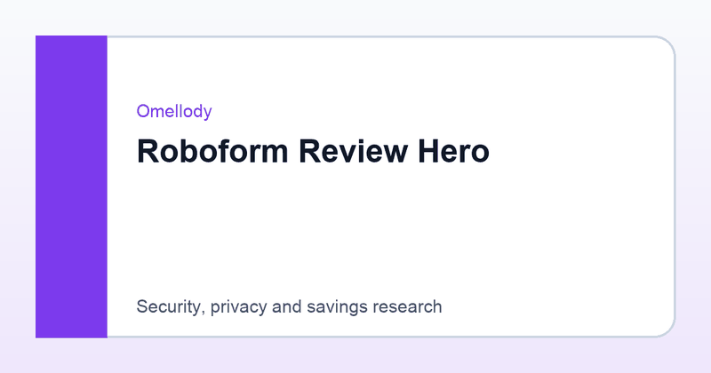 RoboForm Review