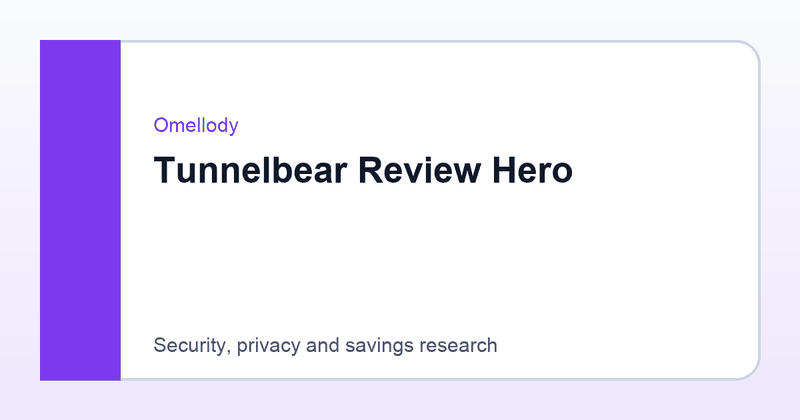 TunnelBear Review